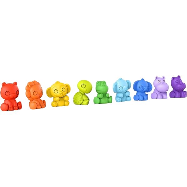 PACK DE 9 PIEZAS TROPICANIMALS