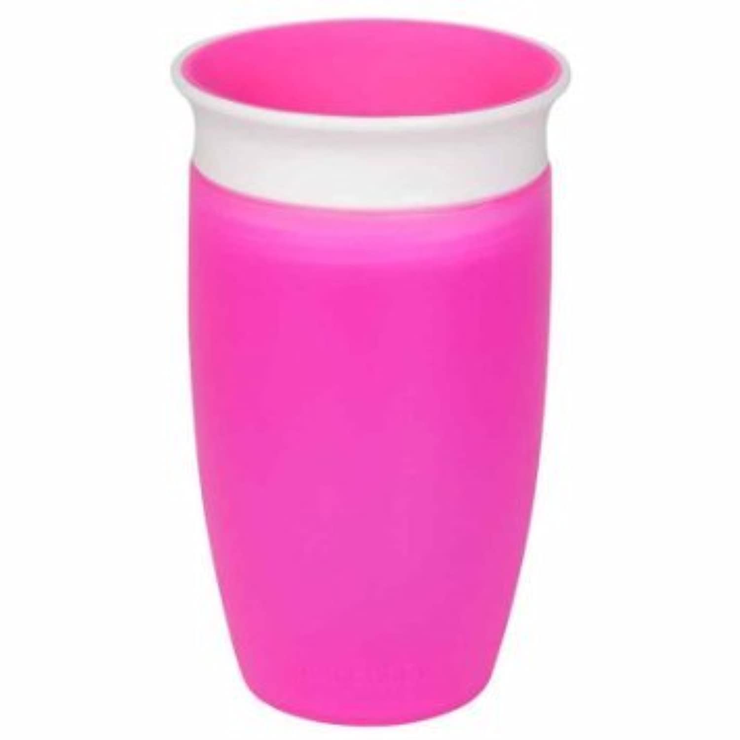 Vasito Miracle 360° 207ml sin Asas y Tapa Rosa +12m