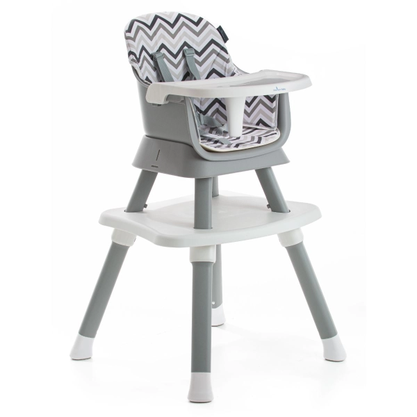 Silla para Comer Sydney 6-en-1 Gris