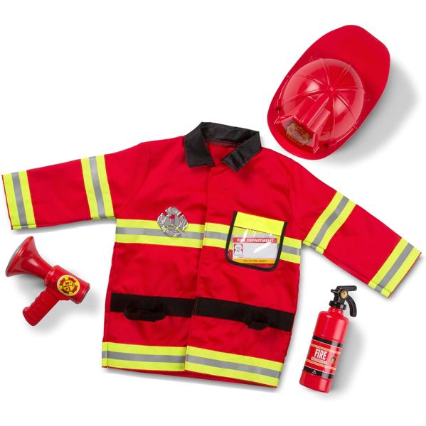 DISFRAZ DE BOMBEROS UNISEX