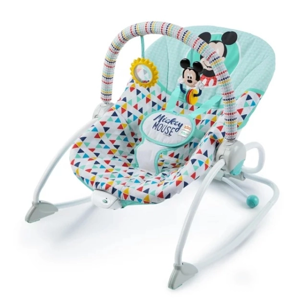 Mecedora 2-en-1 Stars & Smiles Mickey Mouse –