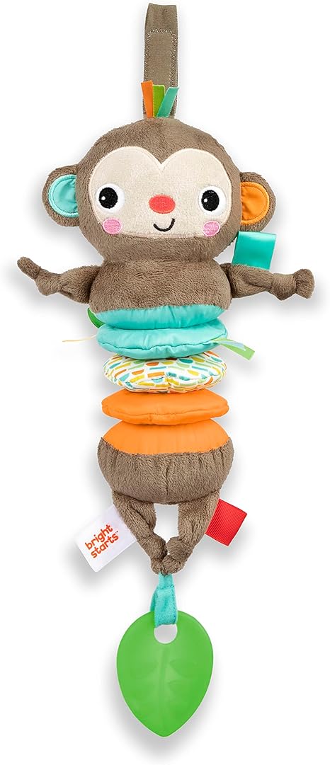 PELUCHE MONITO DE ACTIVIDAD MUSICAL PULL, PLAY & BOOGIE