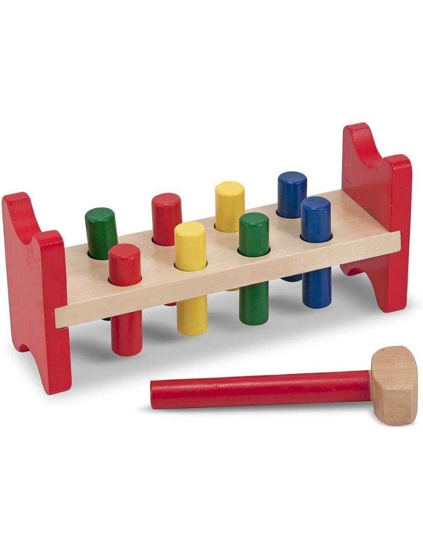 JUEGO DE MARTILLO Y CLAVIJAS POUND-A-PEG