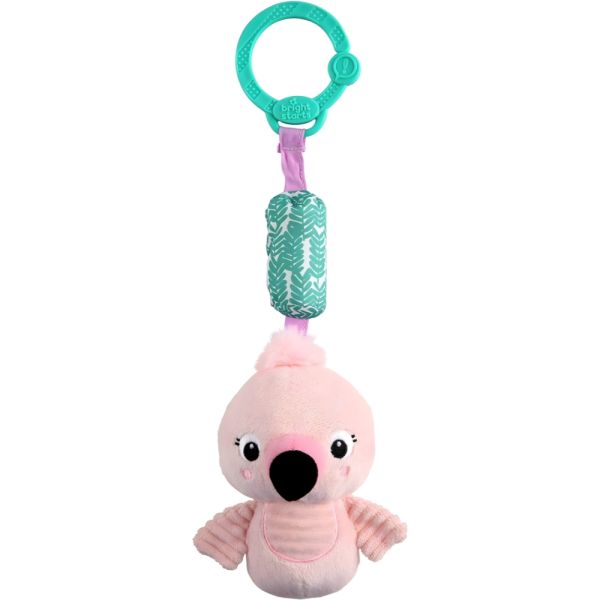 PELUCHE FLAMENCO CON CAMPANITA CHIME ALONG