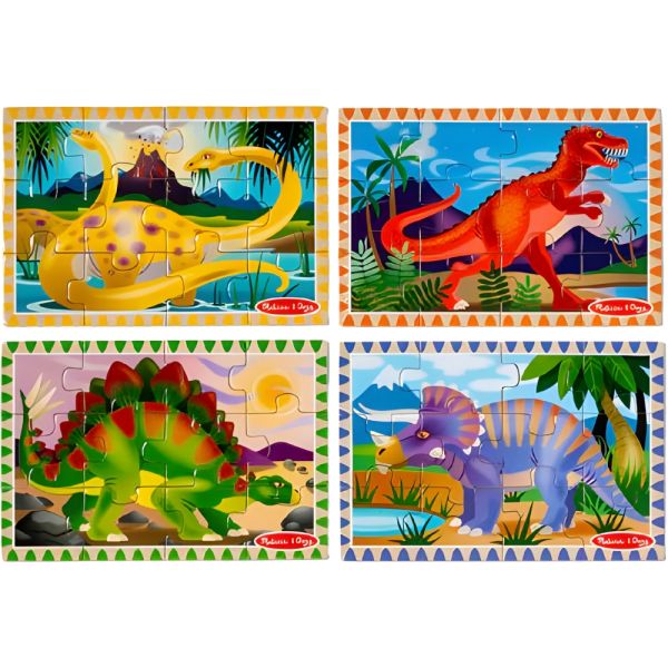 ROMPECABEZAS DE DINOSAURIOS C/60 PIEZAS