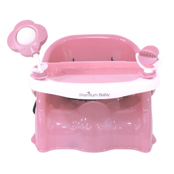 Silla Booster para comer Rosa