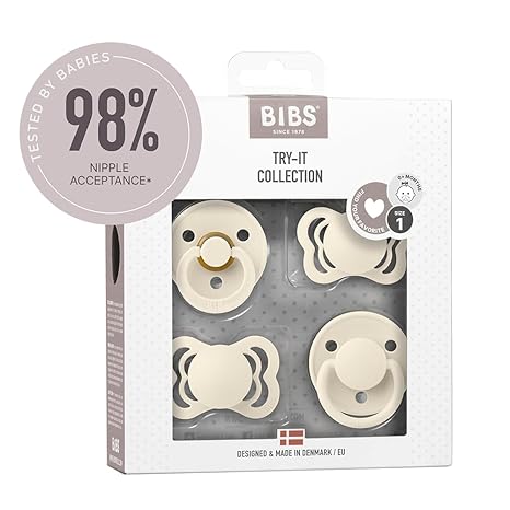 BIBS	TRY-IT COLLECTION IVORY